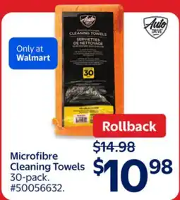 Walmart Auto Drive Microfibre Cleaning Towels offer