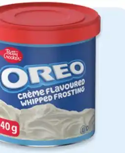 Walmart Betty Crocker Oreo Créme Flavoured Whipped Frosting offer