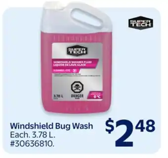 Walmart Windshield Bug Wash offer