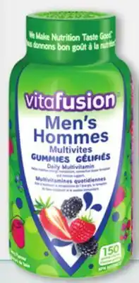 Walmart Vitafusion Men's Multivites Gummies 150s offer