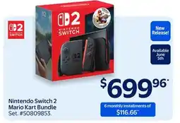 Walmart Nintendo Switch 2 Mario Kurt Bundle offer