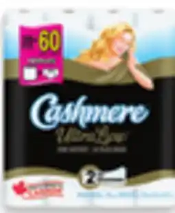 Walmart Cashmere Bathroom Tissue 30 = 62, 253 Sheets per Roll or UltraLuxe 20 = 60, 198 Sheets per Roll offer