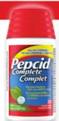 Walmart Pepcid Complete Quick Dissolve Tablets offer