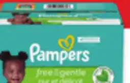 Walmart Pampers 6x or 7x Wipes offer