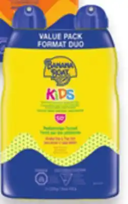 Walmart Banana Boat Sunscreen 2-pack offer