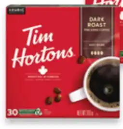 Walmart Tim Hortons Coffee K-Cup 30s offer