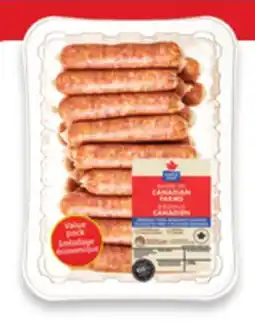 Walmart Maple Leaf Breakfast Sausage Value Pack offer