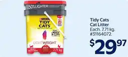 Walmart Tidy Cats Cat Litter offer