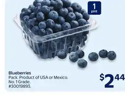 Walmart Blueberries offer