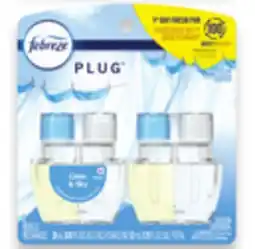 Walmart Febreze PLUG Scented Oil Refill 2-Pack offer