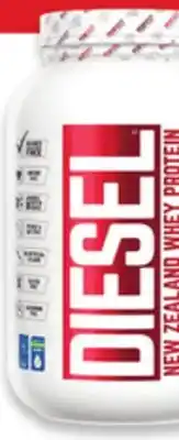 Walmart Diesel New Zealand Whey Protein Powder offer