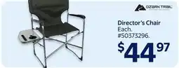 Walmart Director's Chair offer
