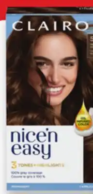Walmart Clairol Nice'n Easy Cream Permanent Hair Colour offer