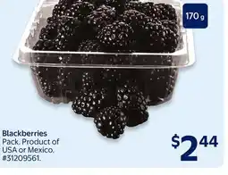 Walmart Blackberries offer
