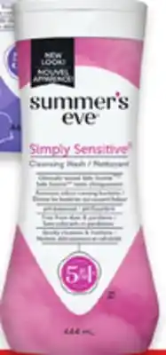 Walmart Summer's Eve 5-in 1 Cleaning Wash offer