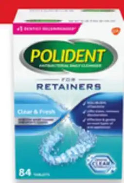 Walmart Polident Retainer Cleanser offer