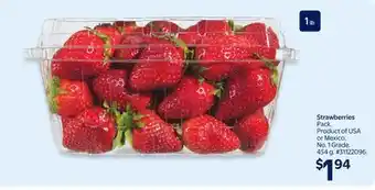 Walmart Strawberries offer