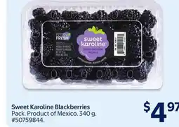 Walmart Sweet Karoline Blackberries offer
