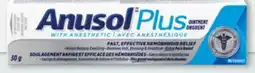 Walmart Anusol Plus Hemorrhoidal Ointment with Anesthetic 30 g offer