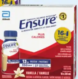 Walmart Ensure Plus Calories Nutritional Liquid offer