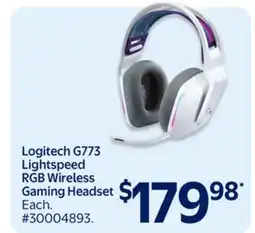 Walmart Logitech G773 Lightspeed RGB Wireless Gaming Headset offer