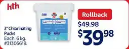 Walmart 3 Chlorinating Pucks offer