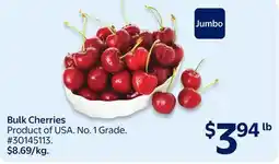 Walmart Bulk Cherries offer