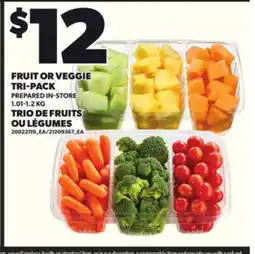 Independent Grocer FRUIT OR VEGGIE TRI-PACK, 1.01-1.2 KG offer