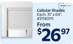 Walmart Cellular Shades offer