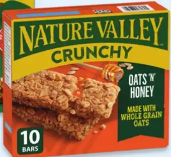 Walmart Nature Valley Crunchy 10-Pack Bars offer