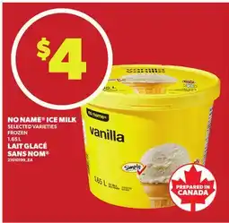 Independent Grocer NO NAME ICE MILK, 1.65 L offer