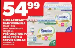 Independent Grocer SIMILAC READY TO FEED BABY FORMULA STAGE 1 OR 2, 16X235 ML offer