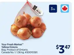 Walmart Your Fresh Market Yellow Onions_ offer