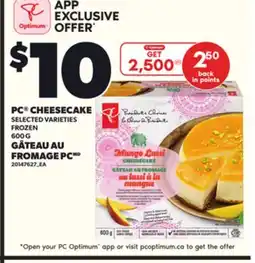 Independent Grocer PC CHEESECAKE, 600 G offer