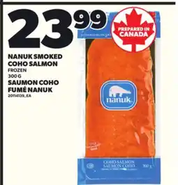 Independent Grocer NANUK SMOKED COHO SALMON, 300 G offer