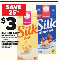 Independent Grocer SILK NON-DAIRY BEVERAGES, 1.75-1.89 L offer