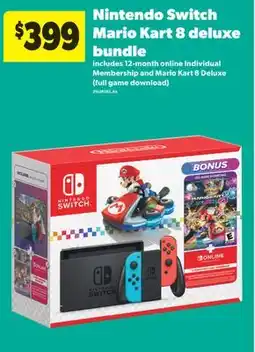 Real Canadian Superstore NINTENDO SWITCH MARIO KART 8 DELUXE BUNDLE offer