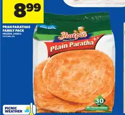 Real Canadian Superstore PRAN PARATHAS FAMILY PACK, 2400 G offer