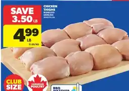 Real Canadian Superstore CHICKEN THIGHS BONELESS offer