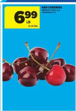 Real Canadian Superstore RED CHERRIES offer