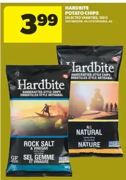 Real Canadian Superstore HARDBITE POTATO CHIPS, 150 G offer