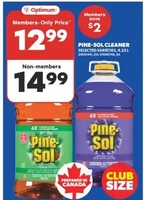 Real Canadian Superstore PINE-SOL CLEANER, 4.25 L offer