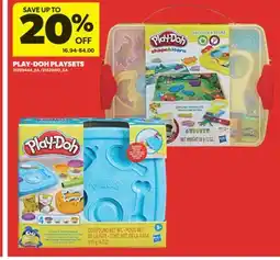 Real Canadian Superstore PLAY-DOH PLAYSETS offer