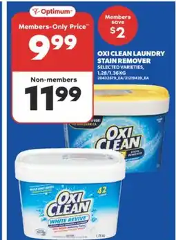 Real Canadian Superstore OXI CLEAN LAUNDRY STAIN REMOVER, 1.28/1.36 KG offer