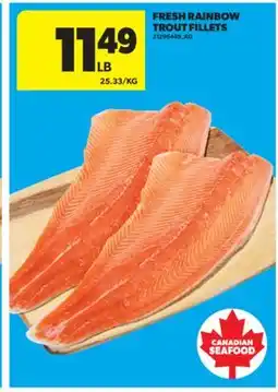Real Canadian Superstore FRESH RAINBOW TROUT FILLETS offer
