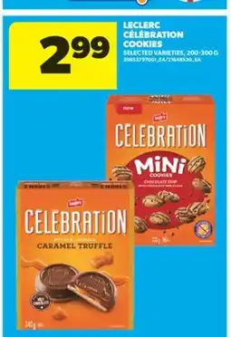 Real Canadian Superstore LECLERC CÉLÉBRATION COOKIES, 200-300 G EA offer