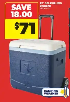Real Canadian Superstore PC 35L ROLLING COOLER offer