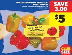 Real Canadian Superstore NO NAME NATURALLY IMPERFECT SWEET PEPPERS, 2.5 LB offer