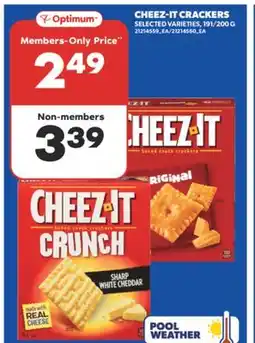 Real Canadian Superstore CHEEZ-IT CRACKERS, 200 G offer