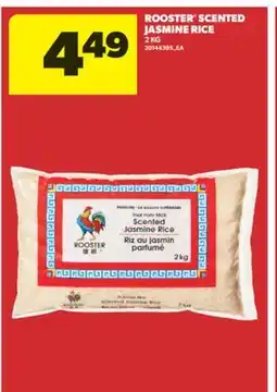 Real Canadian Superstore ROOSTER SCENTED JASMINE RICE, 2 KG offer